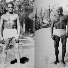 Benefits of Pilates Joseph Pilates at age 82